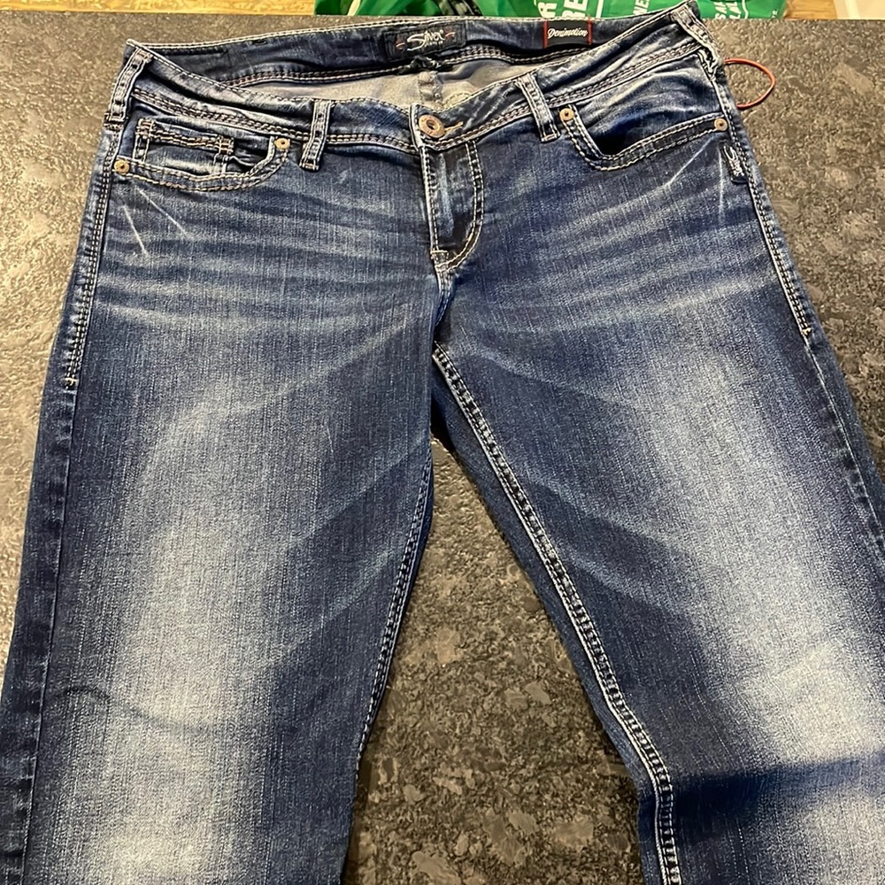 Silver jeans. Tuesday low flare 32/32